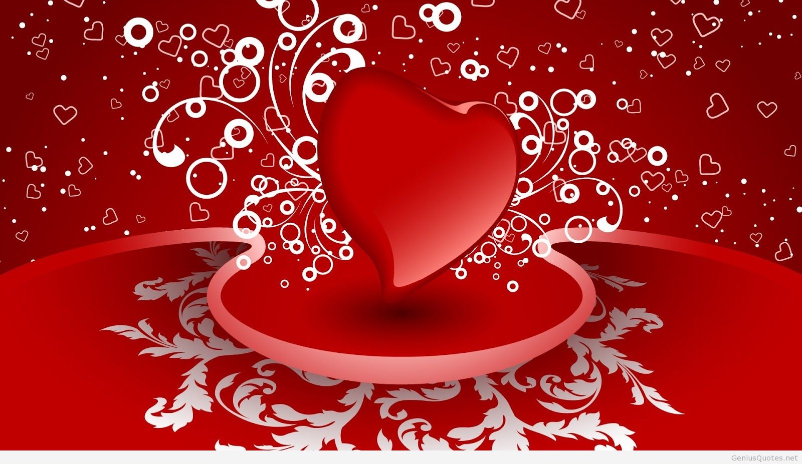 Heart Valentines Day Wallpaper 2014 Quote - Valentine Wall Paper , HD Wallpaper & Backgrounds