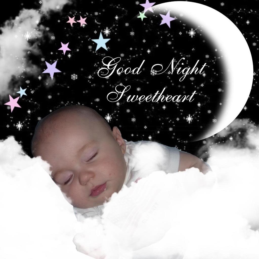 Good Night Sweet Heart With Baby , HD Wallpaper & Backgrounds