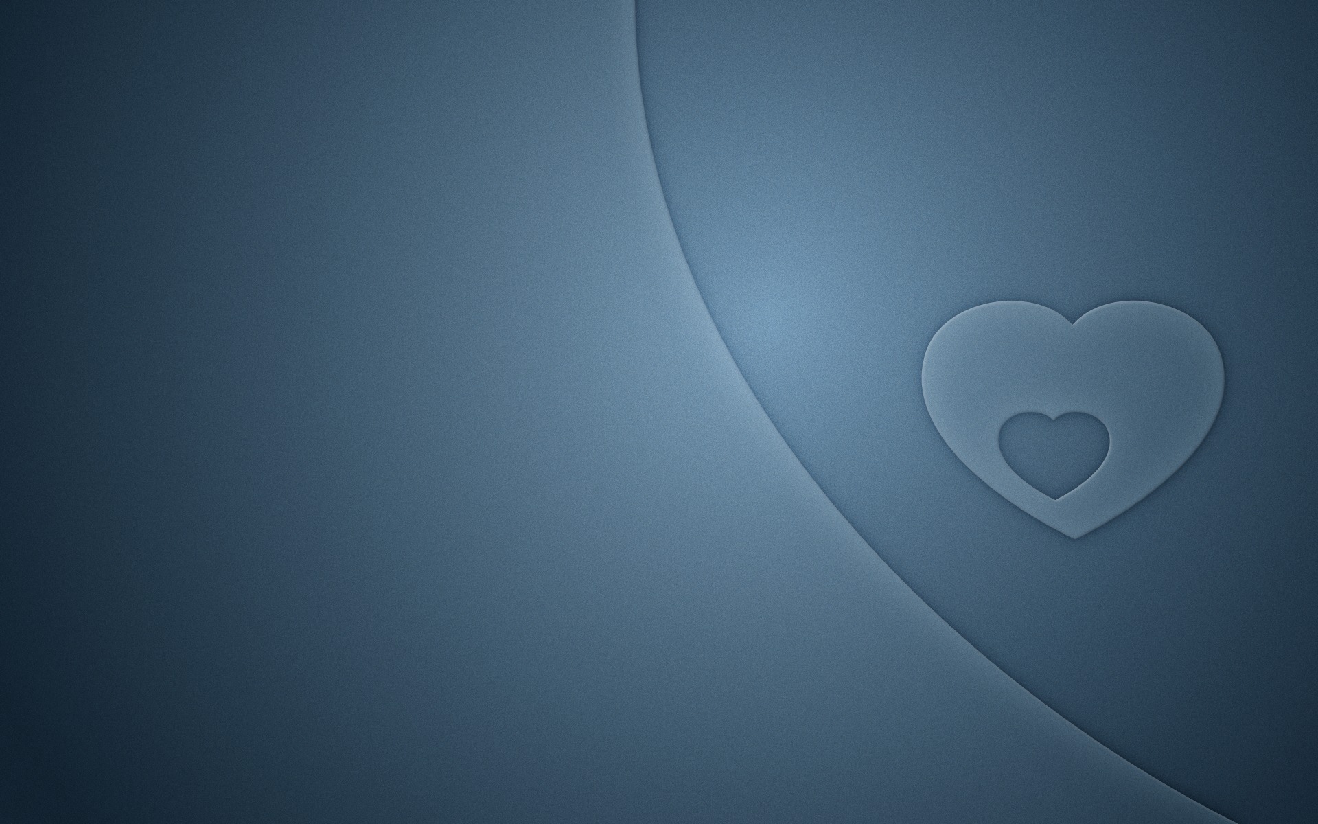 Heart In Small Heart - Heart , HD Wallpaper & Backgrounds