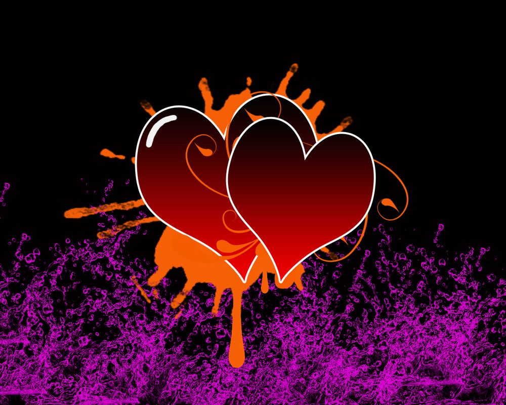 Beautiful Love Heart Wallpapers Techlovers L Web Design - Hart , HD Wallpaper & Backgrounds