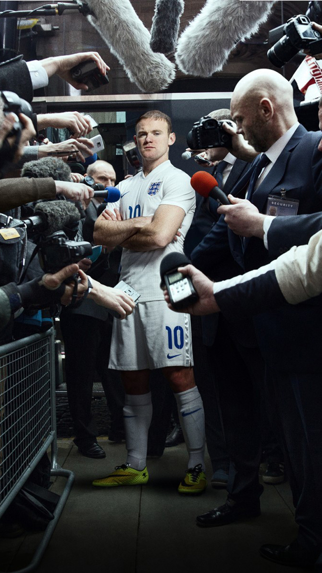 Wayne Rooney England - Wayne Rooney Wallpaper Iphone , HD Wallpaper & Backgrounds