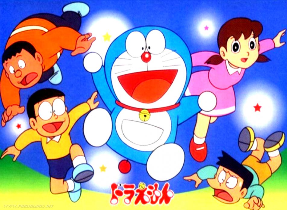Free Download Doraemon Giant Nobita Shizuka Suneo Wallpaperbook - Doraemon Still , HD Wallpaper & Backgrounds