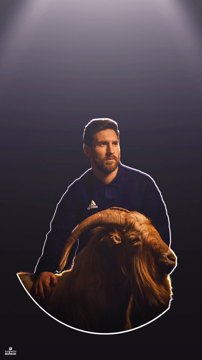 Graphistah On Twitter - Messi Goat , HD Wallpaper & Backgrounds