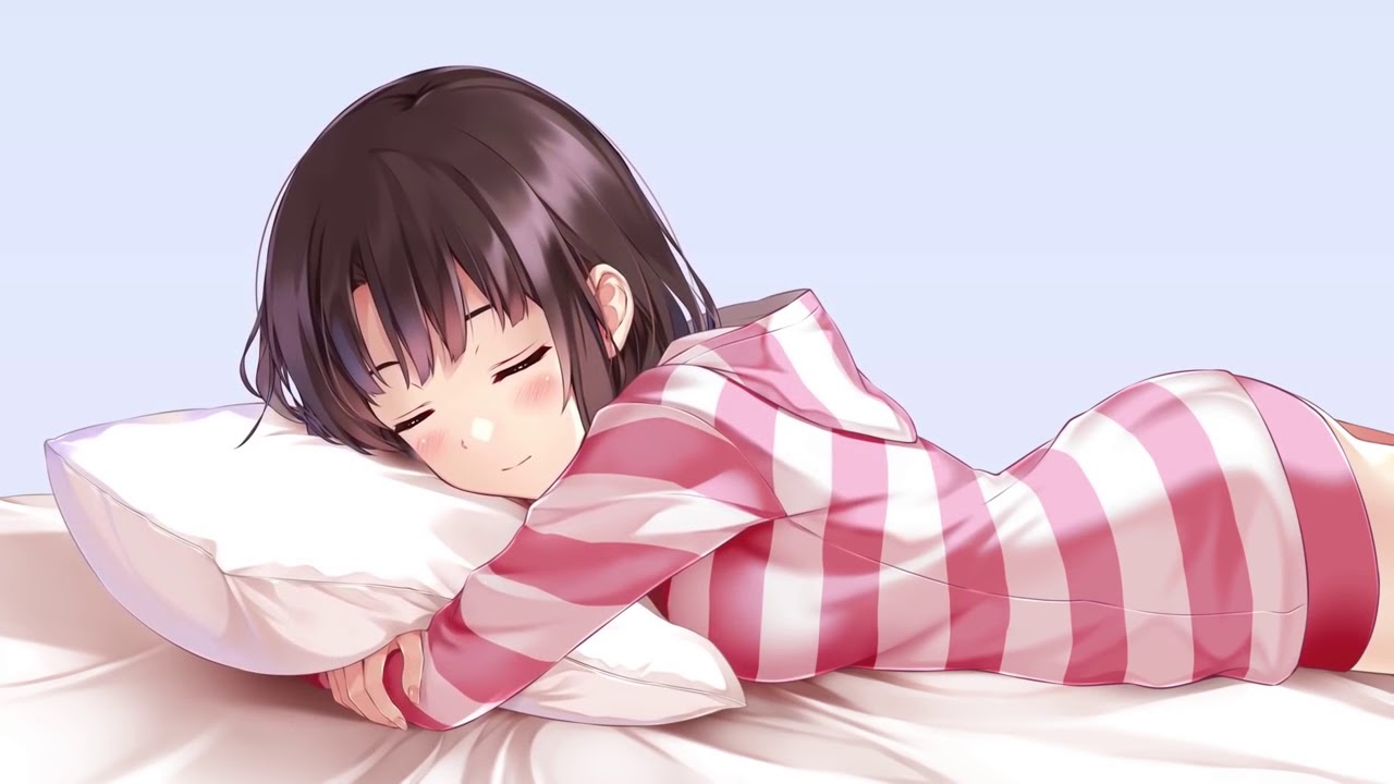 Sleeping Megumi Katou Live Wallpaper - Cute Anime Girl Sleeping , HD Wallpaper & Backgrounds