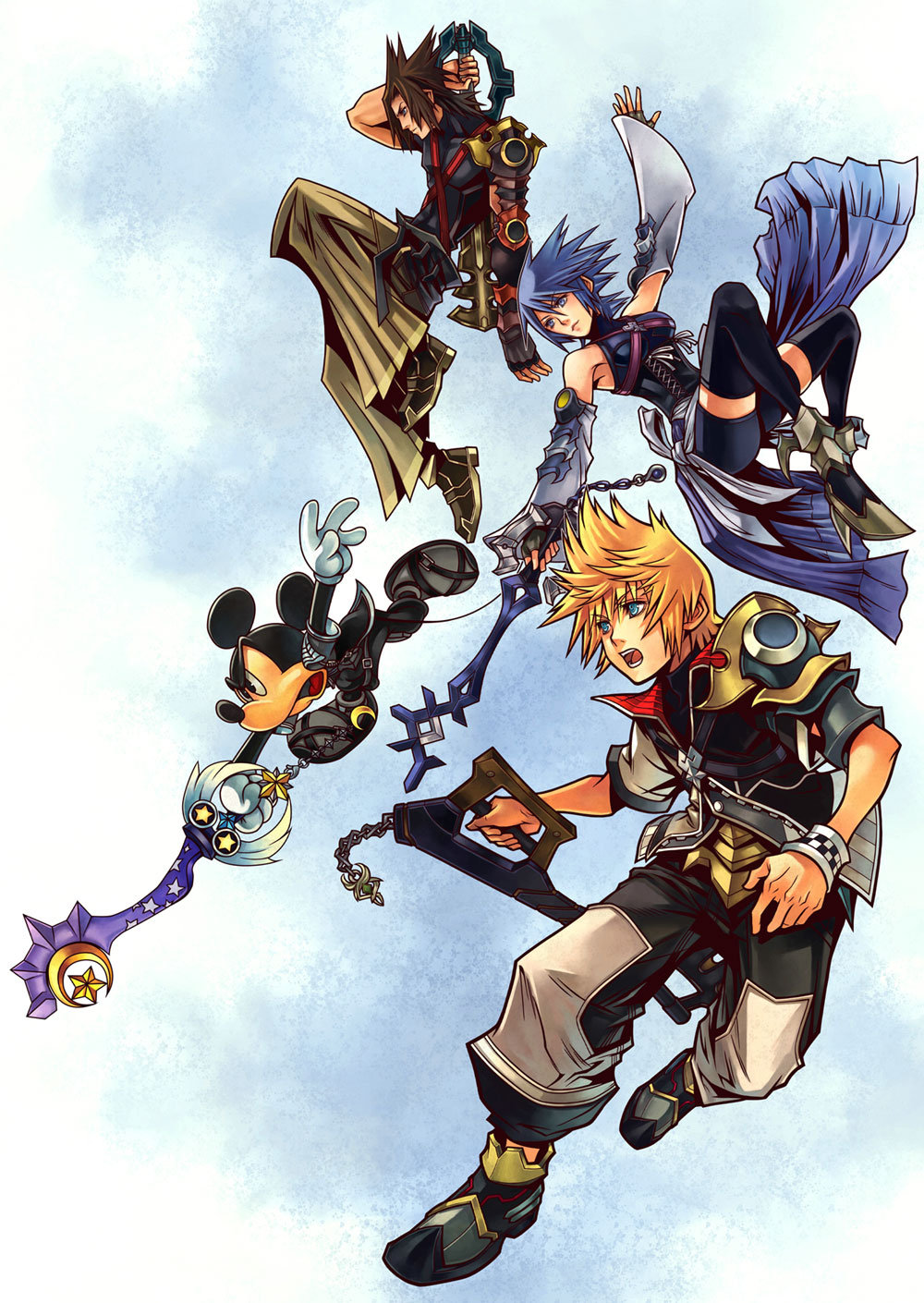 Kingdom Hearts 3a Birth By Sleep Full 266439 Wallpaper - Kingdom Hearts Birth By Sleep Phone , HD Wallpaper & Backgrounds