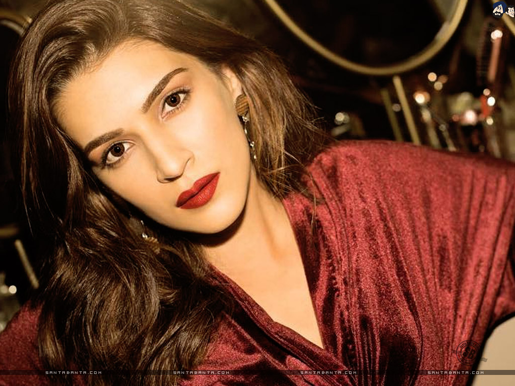 Kriti Sanon - Kriti Sanon Red Lips , HD Wallpaper & Backgrounds