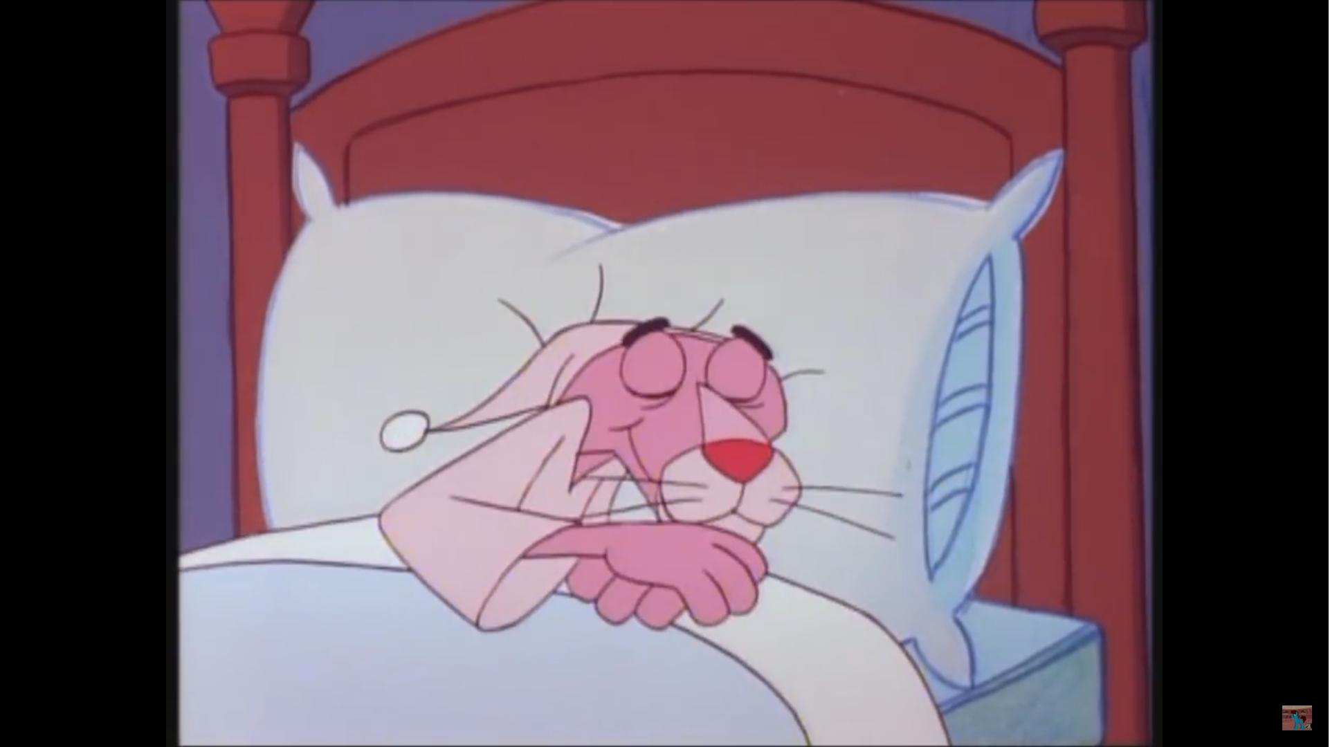 Pink Panther Lovers Images Sleep Tight - Pink Panther In Bed , HD Wallpaper & Backgrounds
