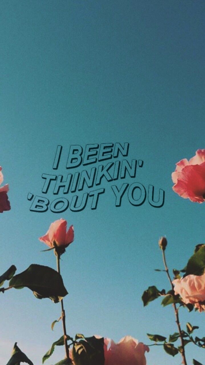 I Been Thinking' 'bout You Rose Wallpaper, Tumblr Wallpaper, - Aesthetic Thinking Bout You , HD Wallpaper & Backgrounds