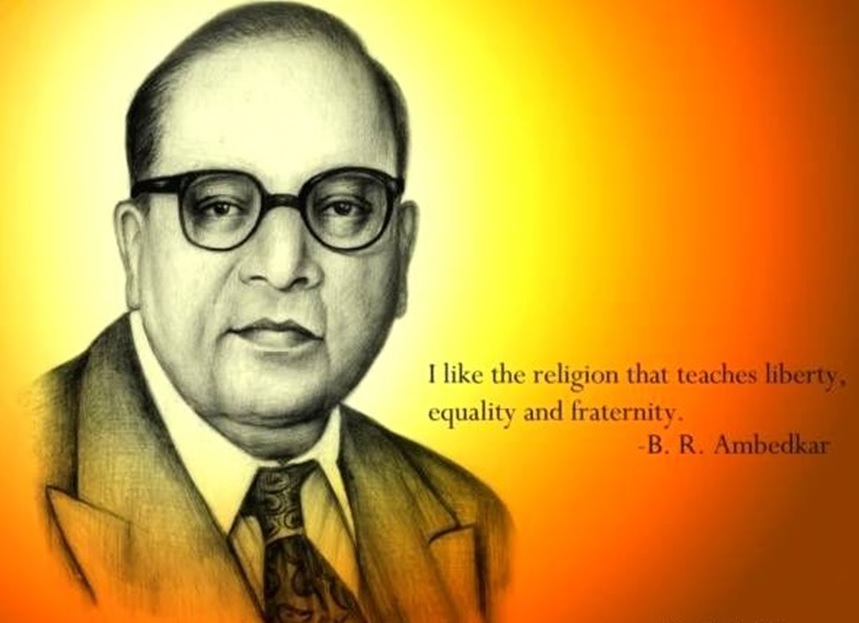 Ambedkar Jayanthi Hd Images - Babasaheb Ambedkar Black And White , HD Wallpaper & Backgrounds