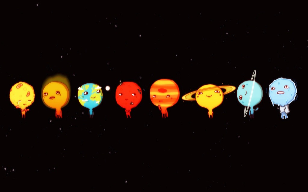5 Funny Wallpapers Hd - Solar System Cover , HD Wallpaper & Backgrounds