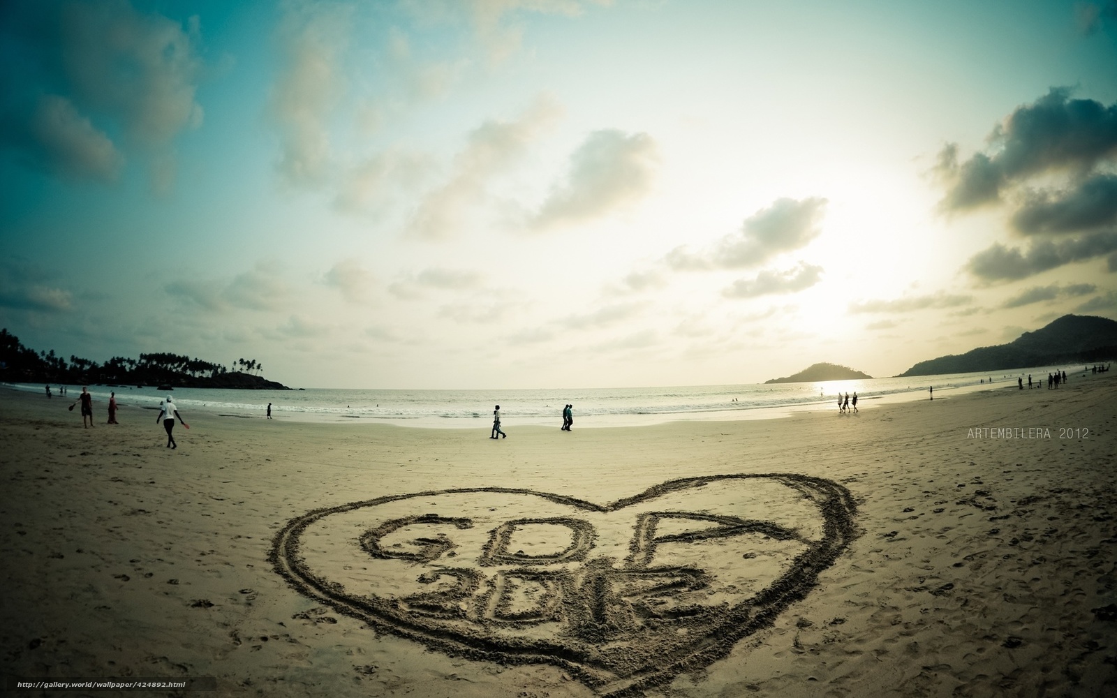 Download Wallpaper Beach, Goa, India, Sand Free Desktop - Goa Wall Paper , HD Wallpaper & Backgrounds