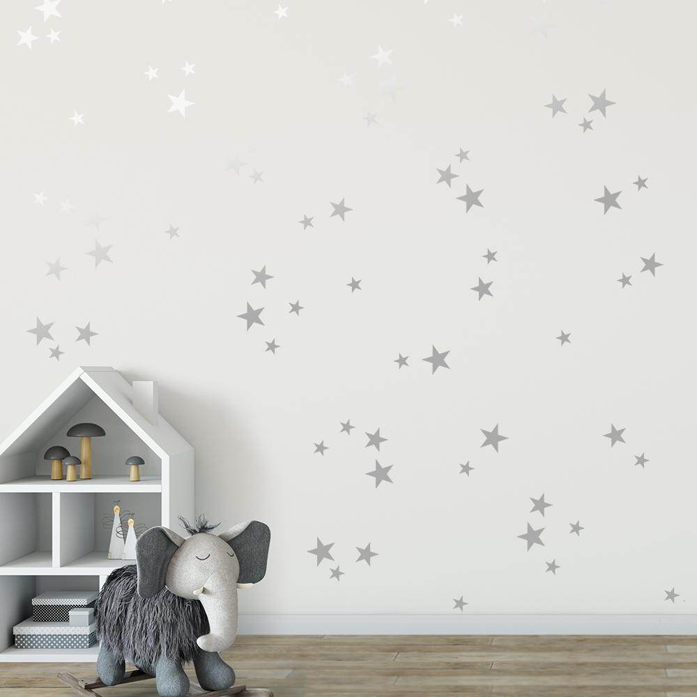 Stars For Wall Decor Nursery (#224418) - HD Wallpaper & Backgrounds