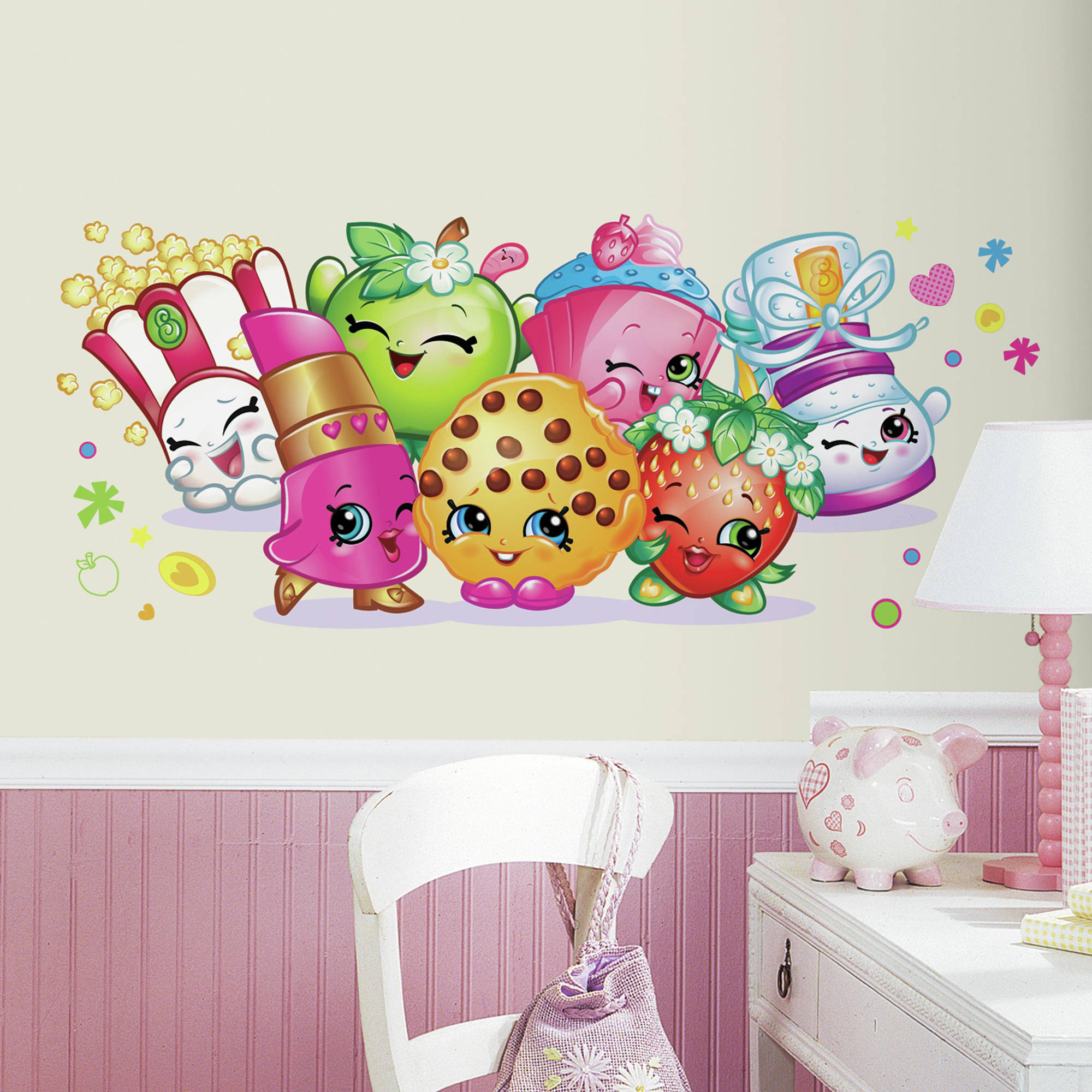 Shopkins Wall Decals , HD Wallpaper & Backgrounds