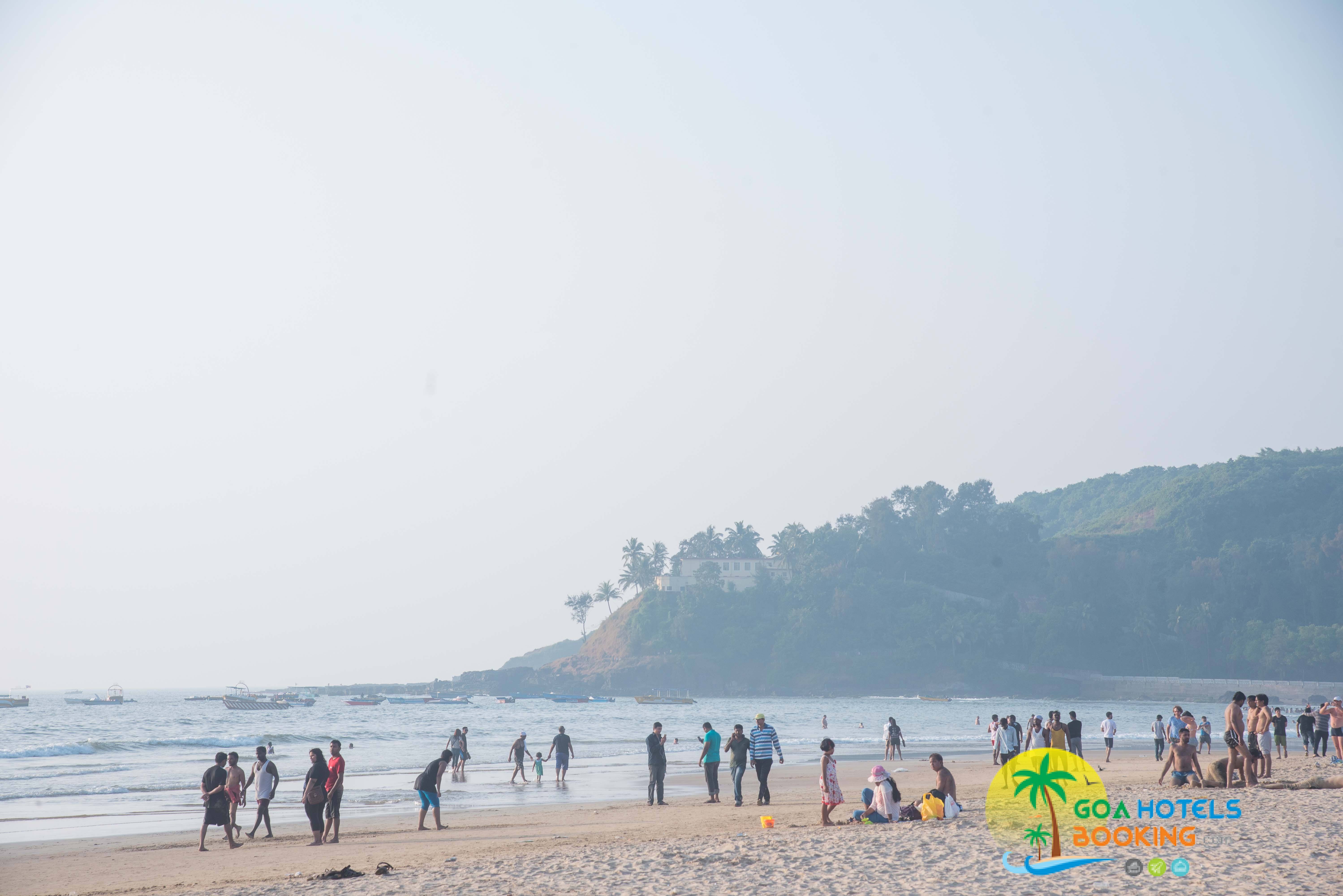 Baga Beach Goa Enjoy Wallpaper - Beach Ridge , HD Wallpaper & Backgrounds