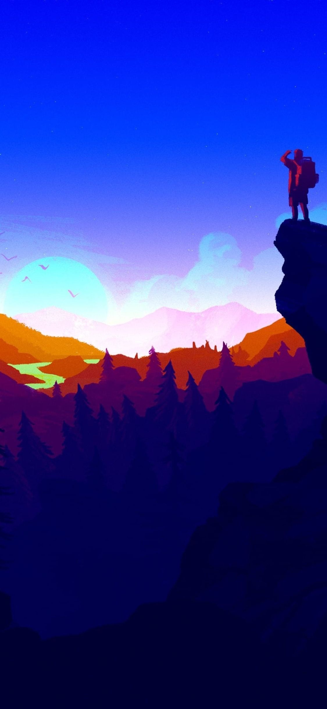 Firewatch 4k Iphone X,iphone 10 Hd 4k Wallpapers, Images - Cool Iphone Wallpapers 4k , HD Wallpaper & Backgrounds