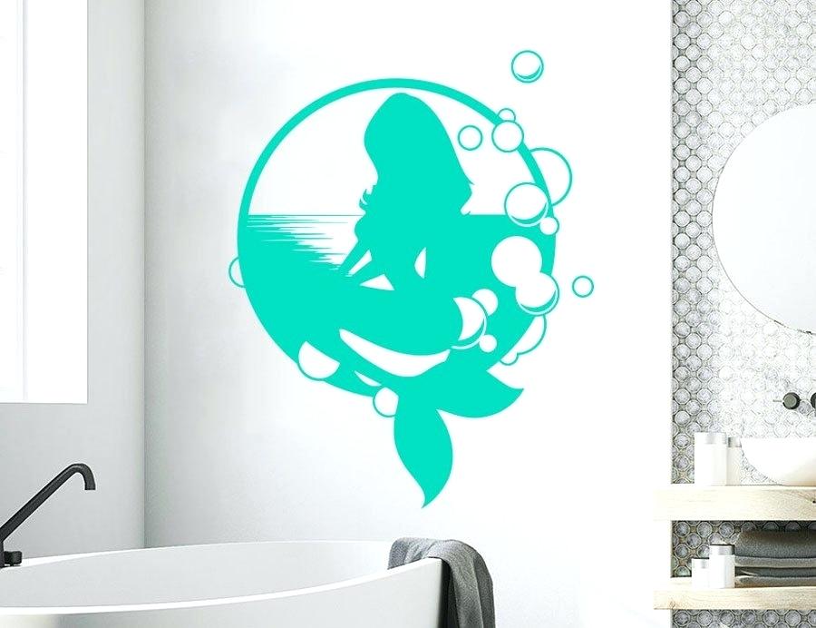 Mermaid Wall Decals Mermaid Wall Decal Nymph Girl Sea - Wall , HD Wallpaper & Backgrounds