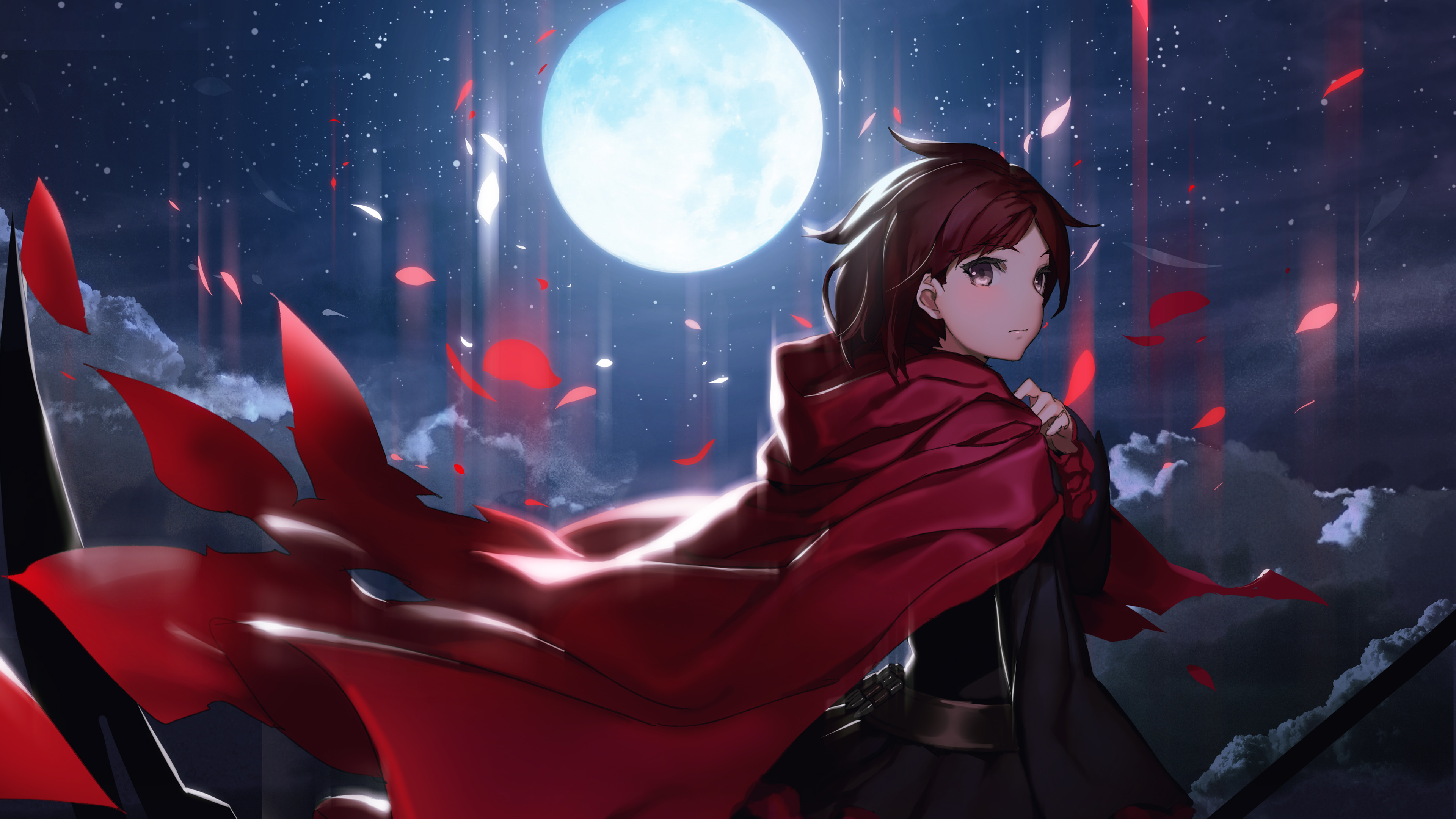 Wallpaper Ruby Rose De Rwby - Rwby Ruby Rose Hd , HD Wallpaper & Backgrounds