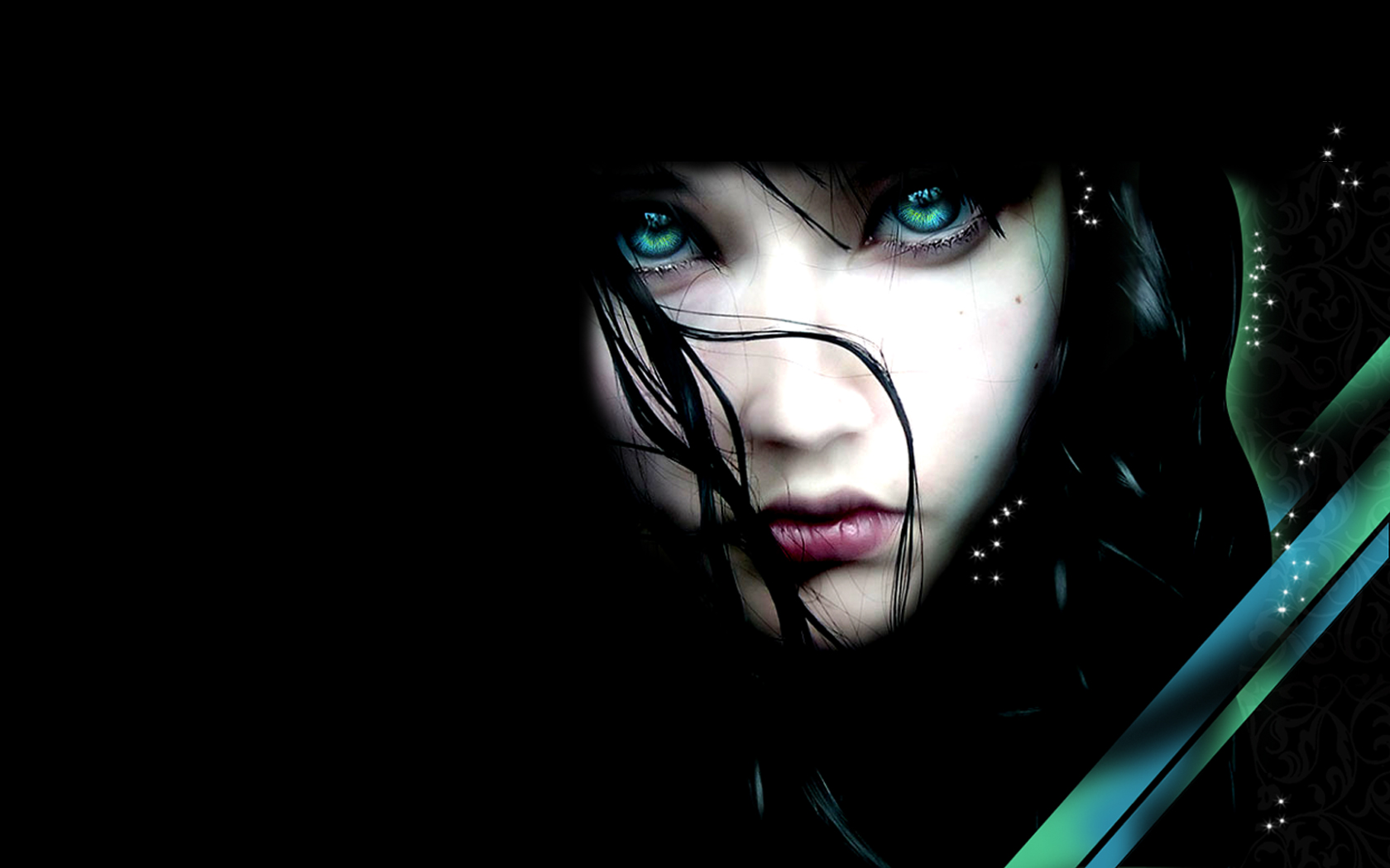 Eyes Of Jade - Hd Emo , HD Wallpaper & Backgrounds