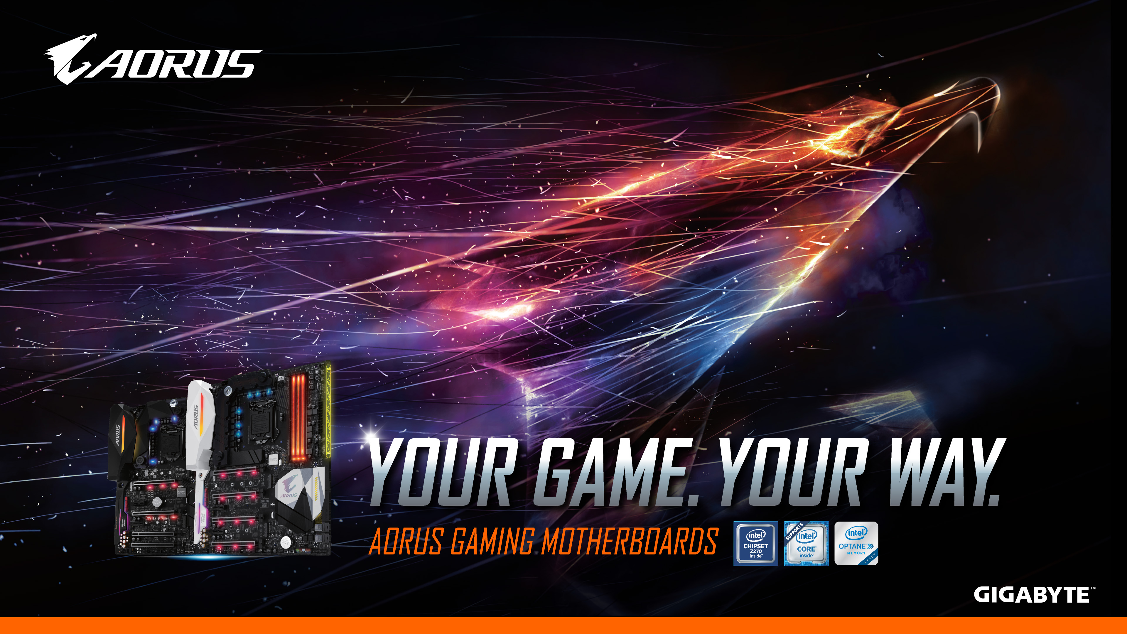 Your Way - Gigabyte Aorus , HD Wallpaper & Backgrounds