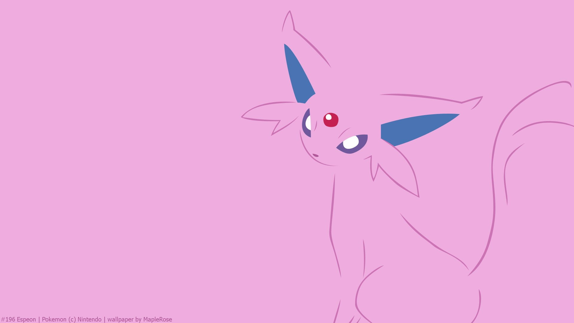 Pokémon, Eeveelutions, Espeon - Espeon , HD Wallpaper & Backgrounds