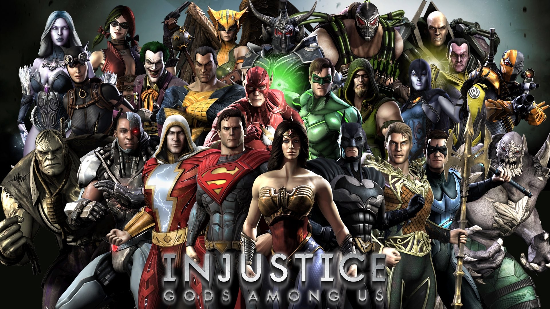 Injustice Gods Among Us Wallpaper Widescreen , HD Wallpaper & Backgrounds