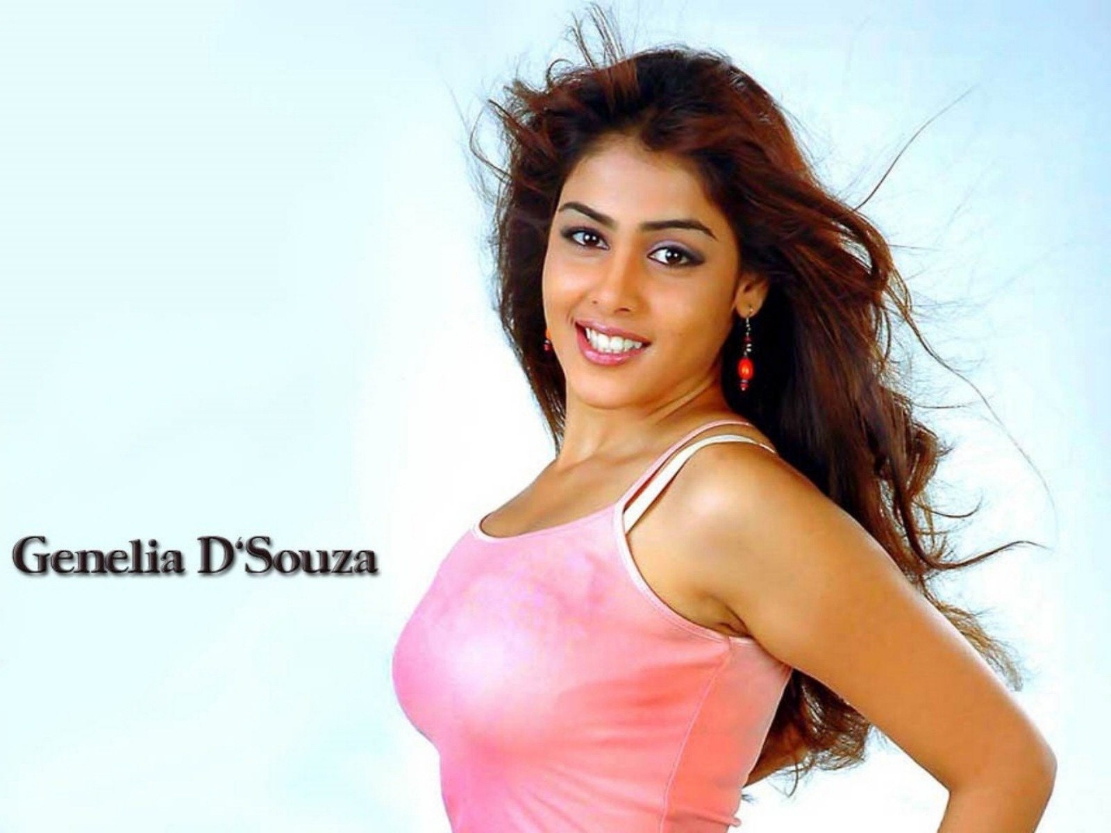 Full Hd Hot Genelia D Souza , HD Wallpaper & Backgrounds