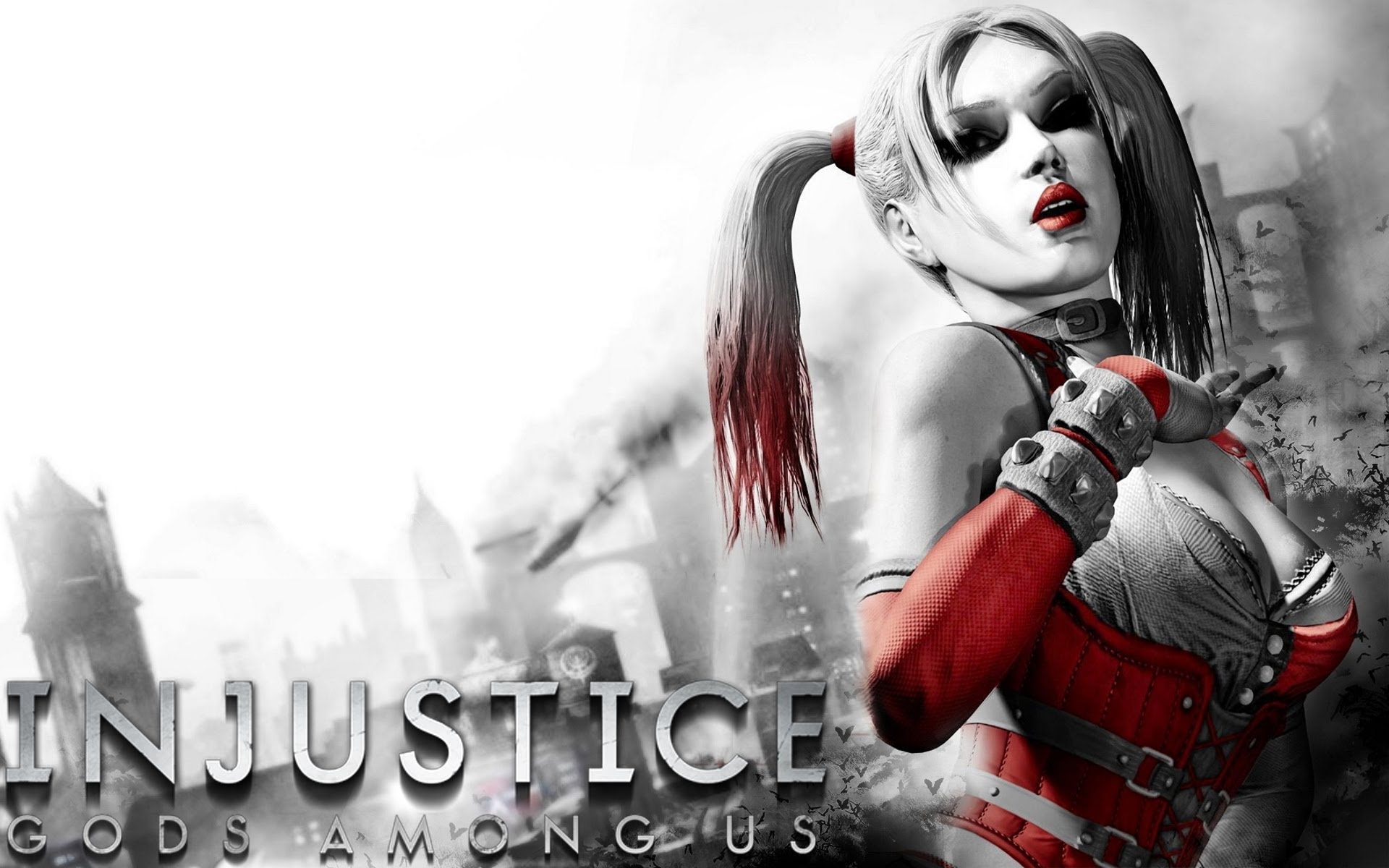 Gods Among Us Wallpaper Hd - Injustice 1 Harley Quinn , HD Wallpaper & Backgrounds