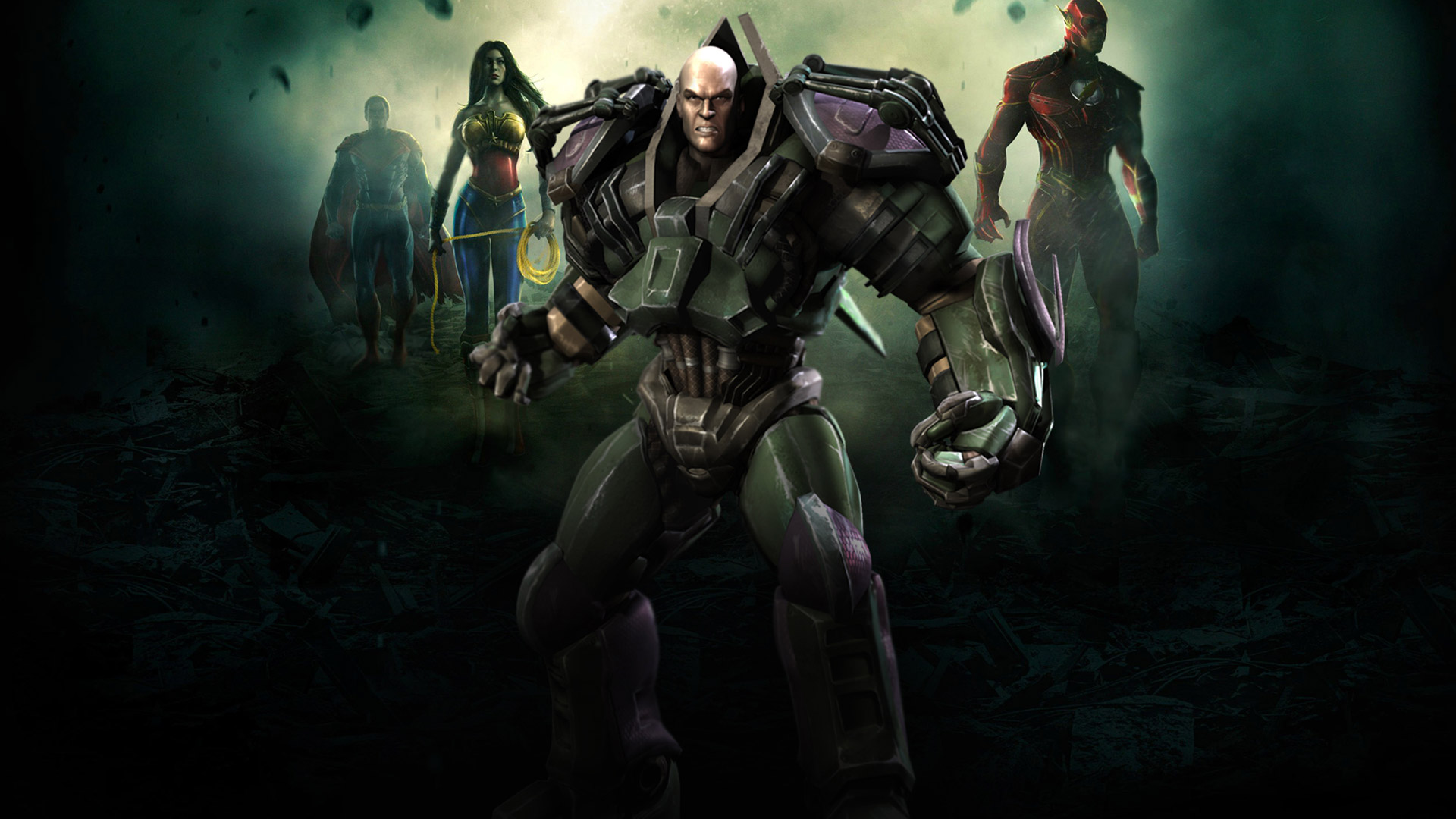 Lex Luthor Injustice Gods Among Us , HD Wallpaper & Backgrounds