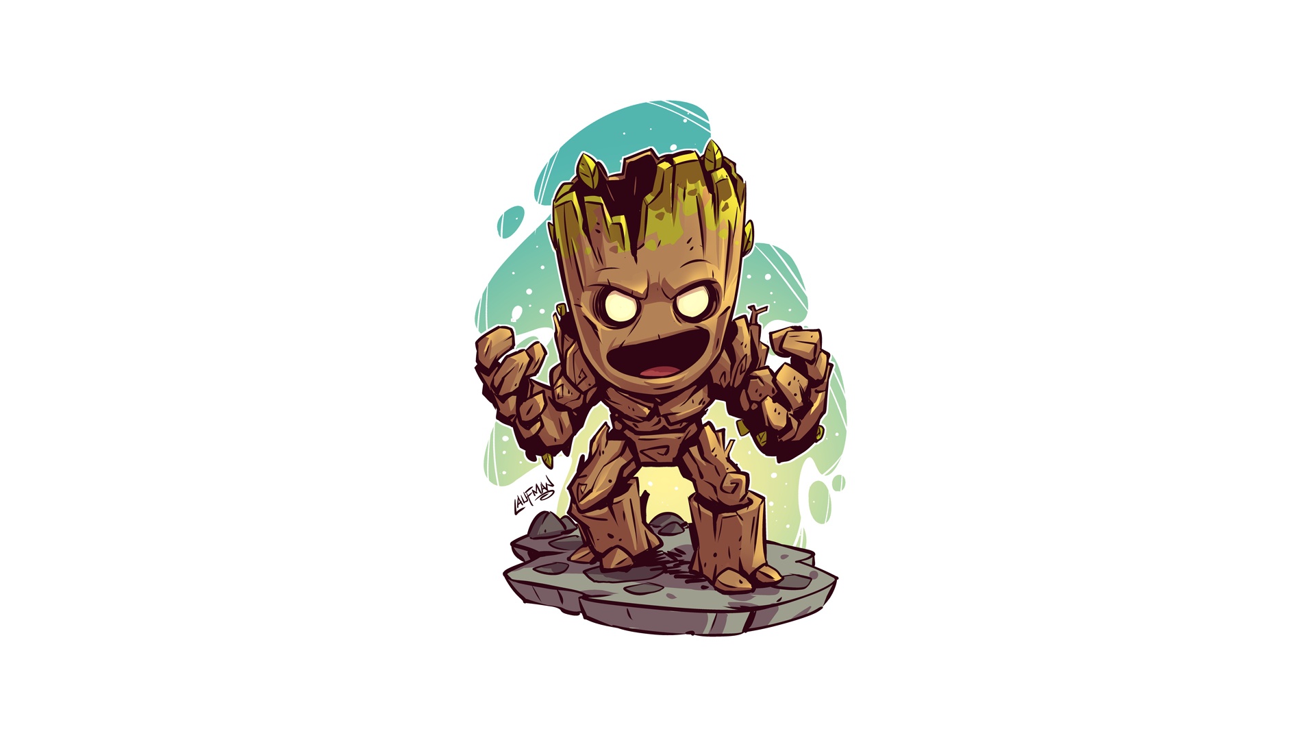 Marvel Comics, Guardians Of The Galaxy, Groot Wallpaper - Desenhos Guardiões Da Galáxia Groot , HD Wallpaper & Backgrounds