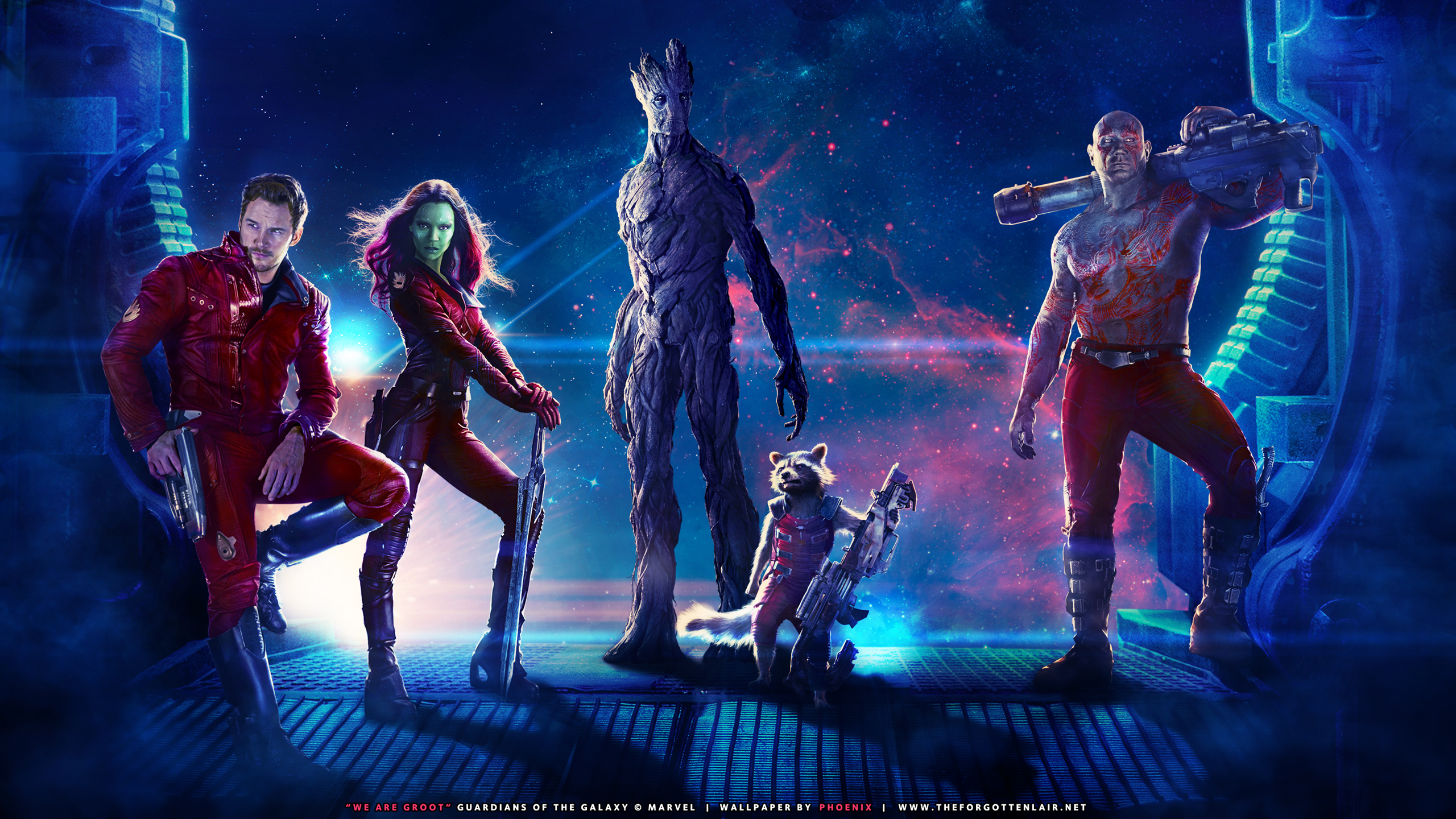 We Are Groot - 1080p Guardians Of The Galaxy , HD Wallpaper & Backgrounds