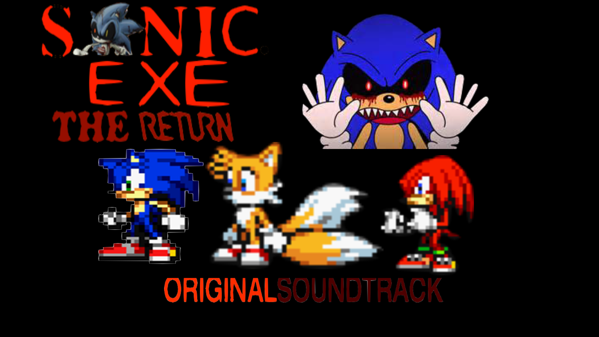 Sonic Exe The Return Rpg By Sonicfasterundertale123 - Cartoon , HD Wallpaper & Backgrounds