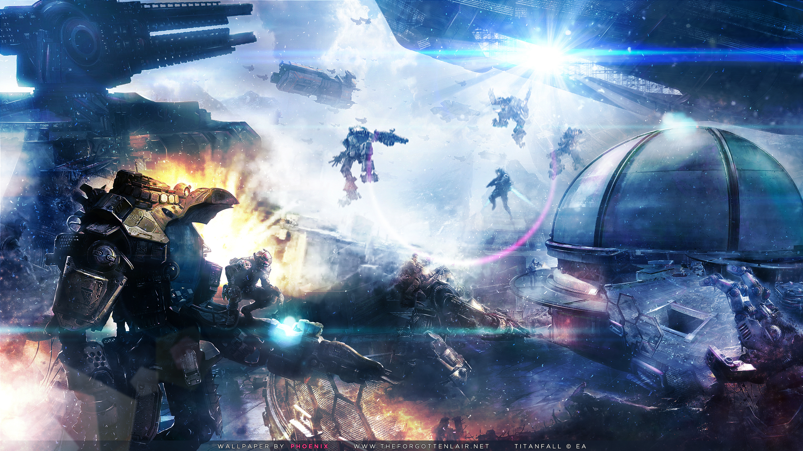 Titanfall - Titanfall Background , HD Wallpaper & Backgrounds