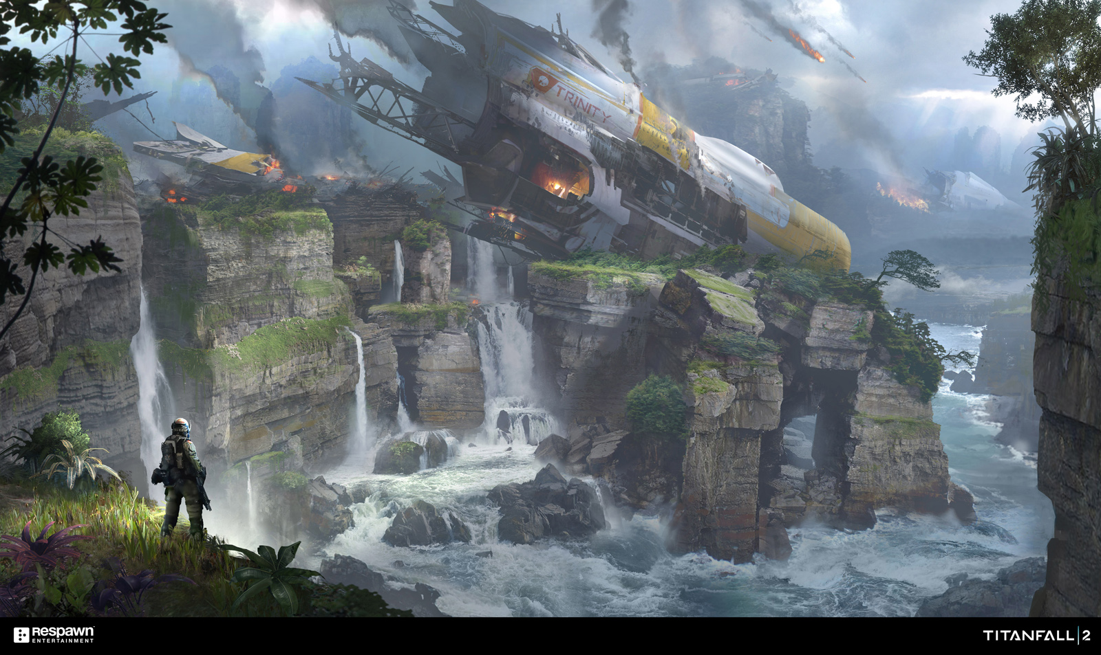 #respawn Entertainment, #titanfall 2, #video Games, - Titanfall 2 Landscapes , HD Wallpaper & Backgrounds