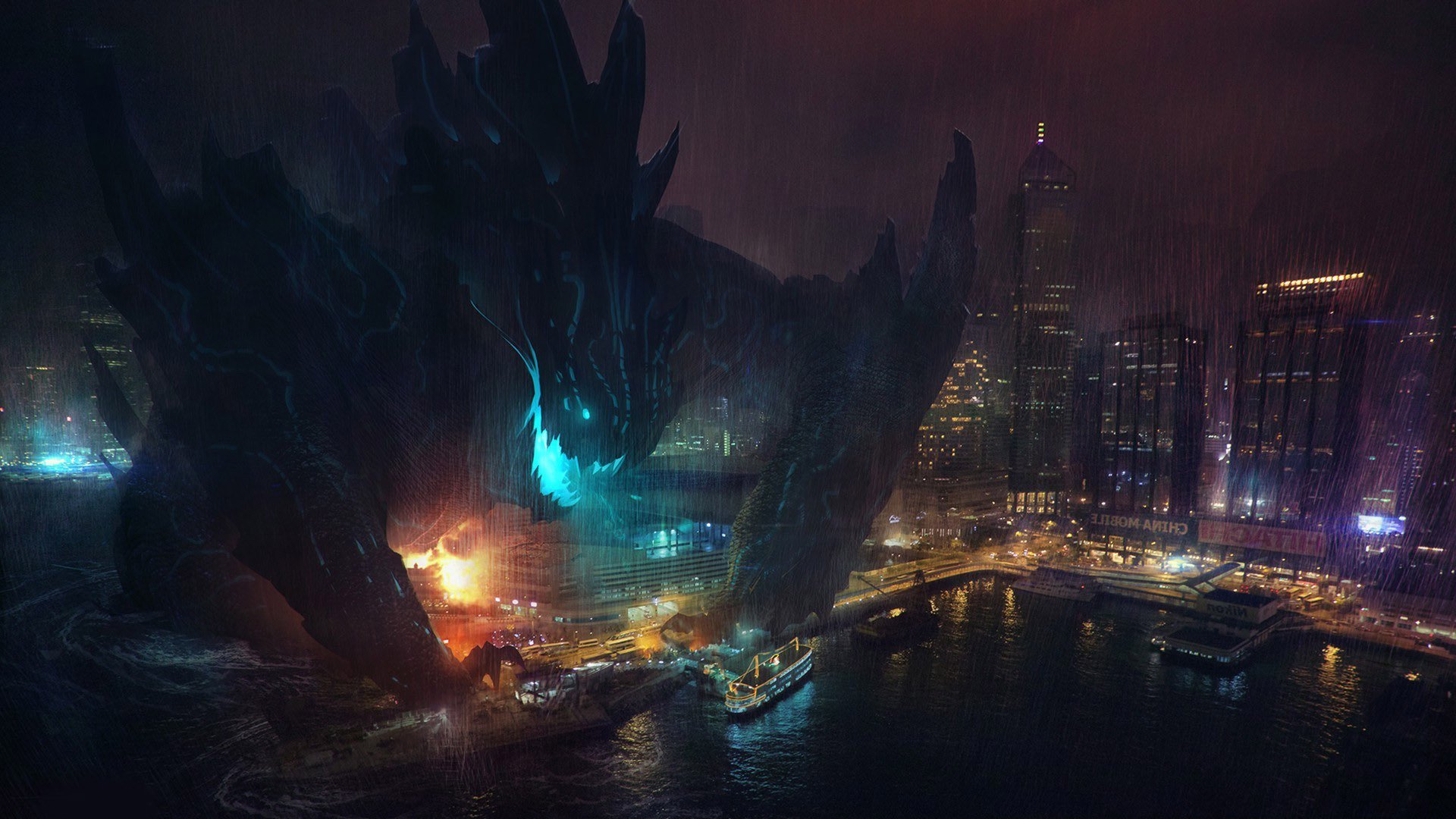 Pacific Rim Wallpaper Kaiju , HD Wallpaper & Backgrounds