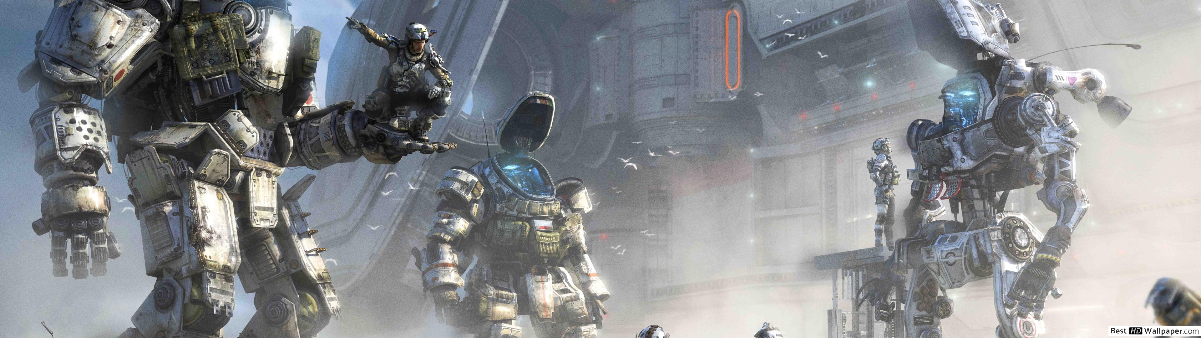 Dual - Titanfall 2 Wallpaper Ipad , HD Wallpaper & Backgrounds