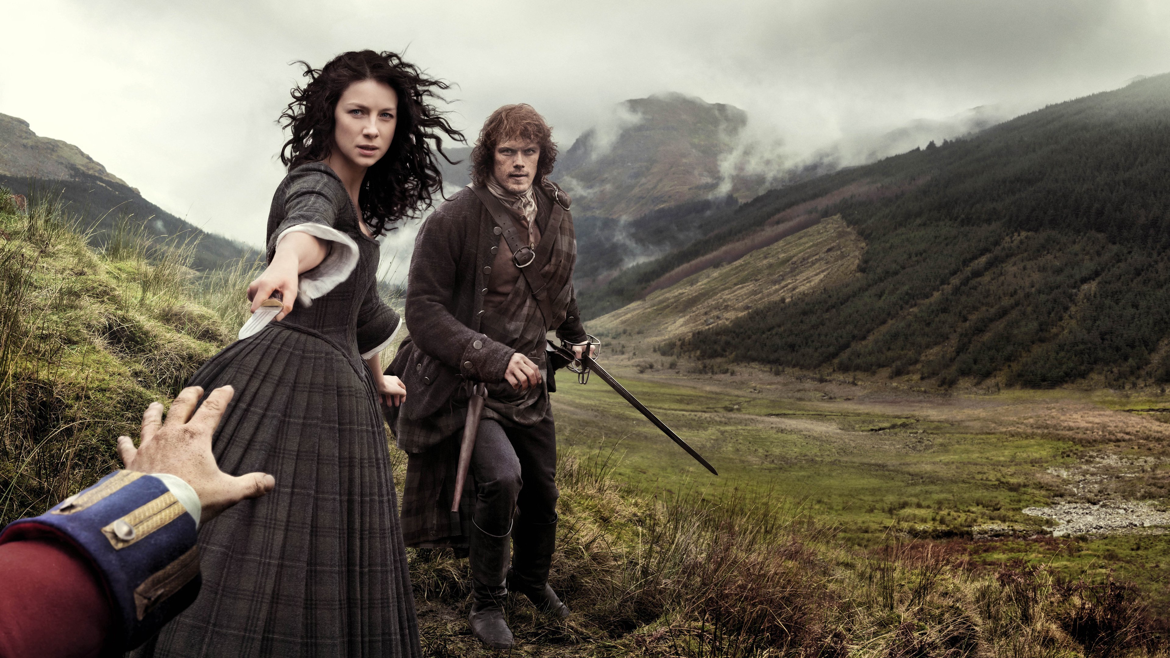 Outlander Season - Outlander Season 1 Poster , HD Wallpaper & Backgrounds