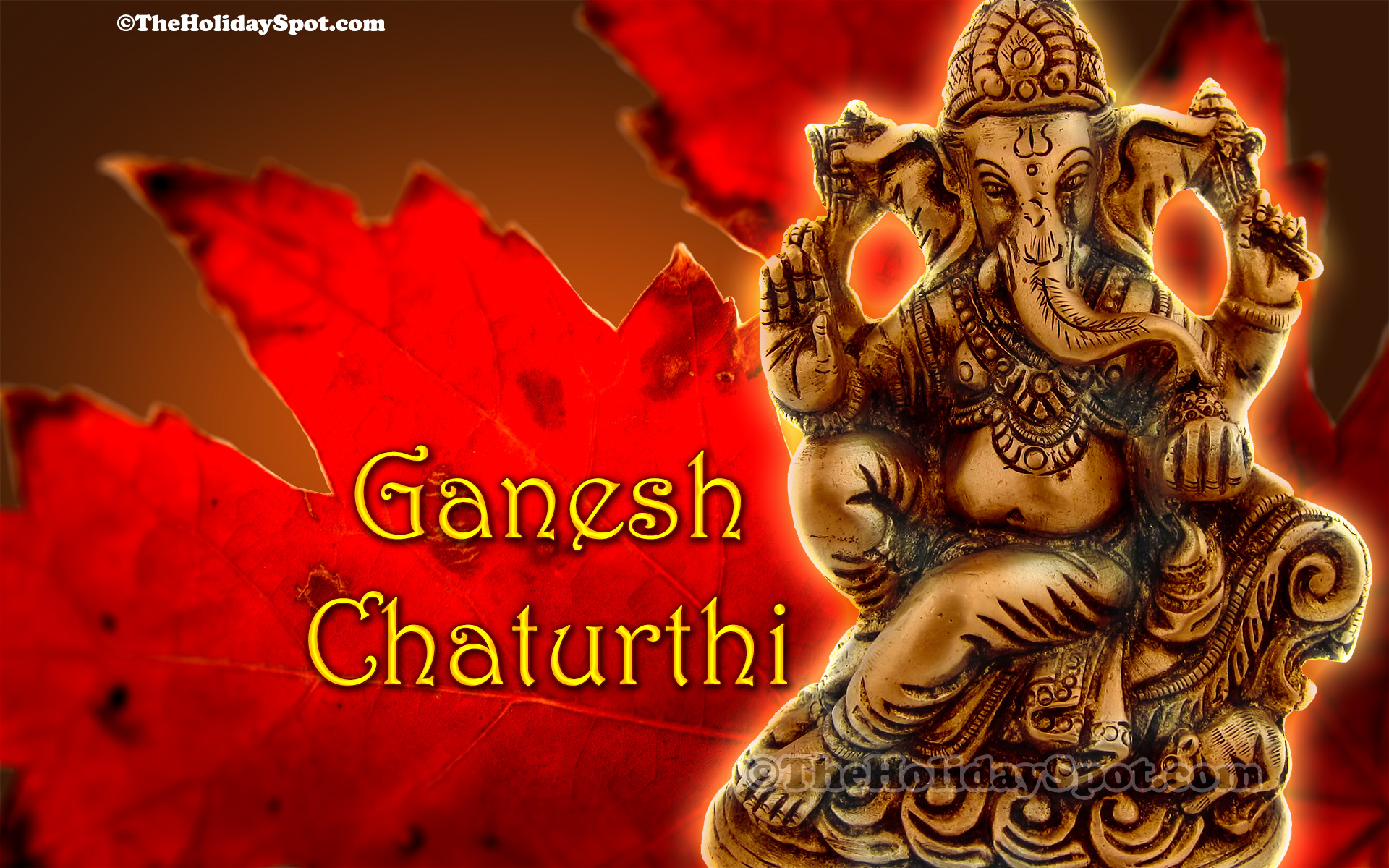 High Resolution Wallpaper Themed On Ganesh Chaturthi - High Resolution Ganesh Chaturthi , HD Wallpaper & Backgrounds