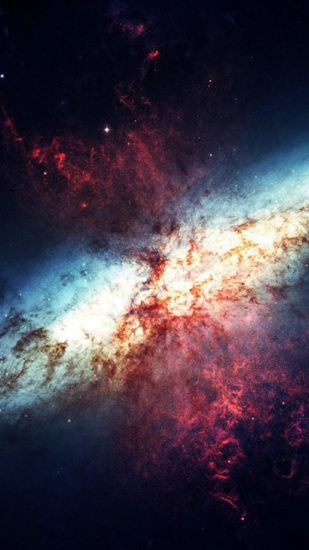 Fantasy Outer Space Nebula Iphone 6 Plus Wallpaper - Temple De Sagrat Cor , HD Wallpaper & Backgrounds