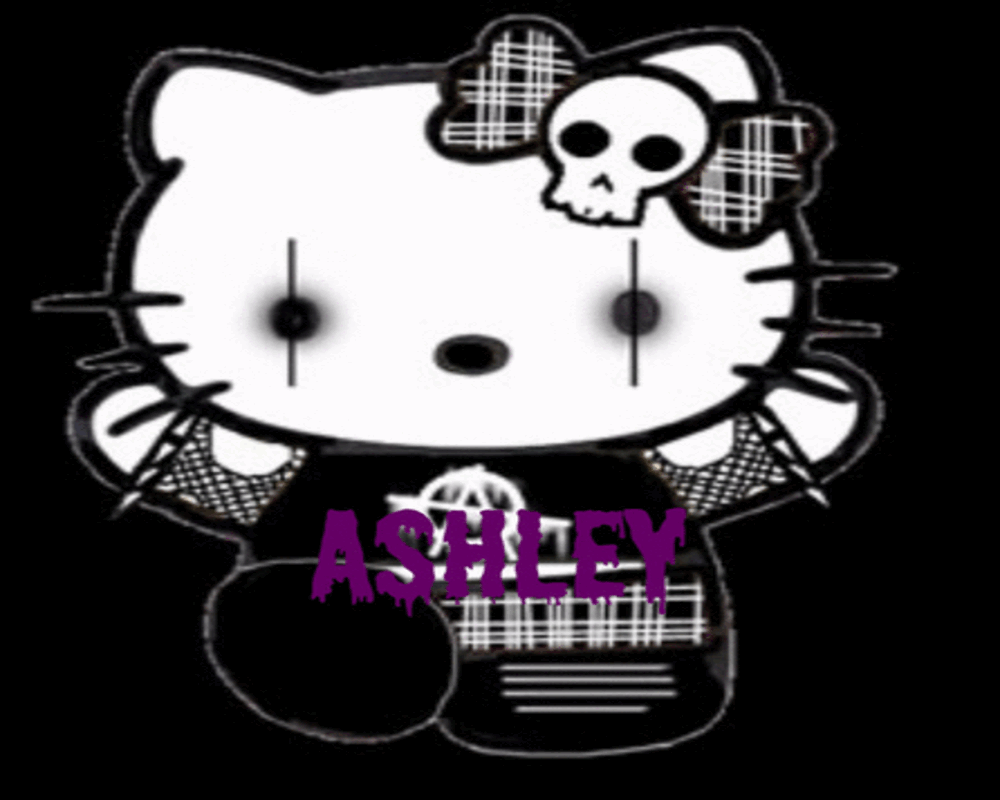 Black - Hello Kitty Wallpaper Black , HD Wallpaper & Backgrounds