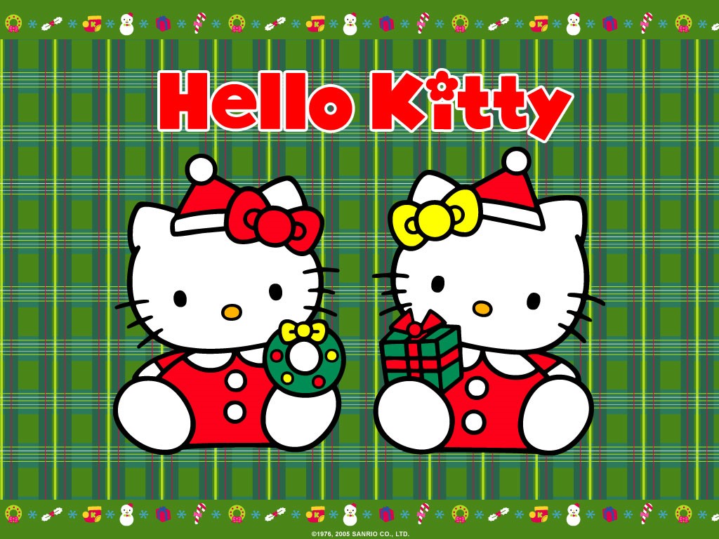 Hello Kitty Christmas Wallpaper Desktop , HD Wallpaper & Backgrounds