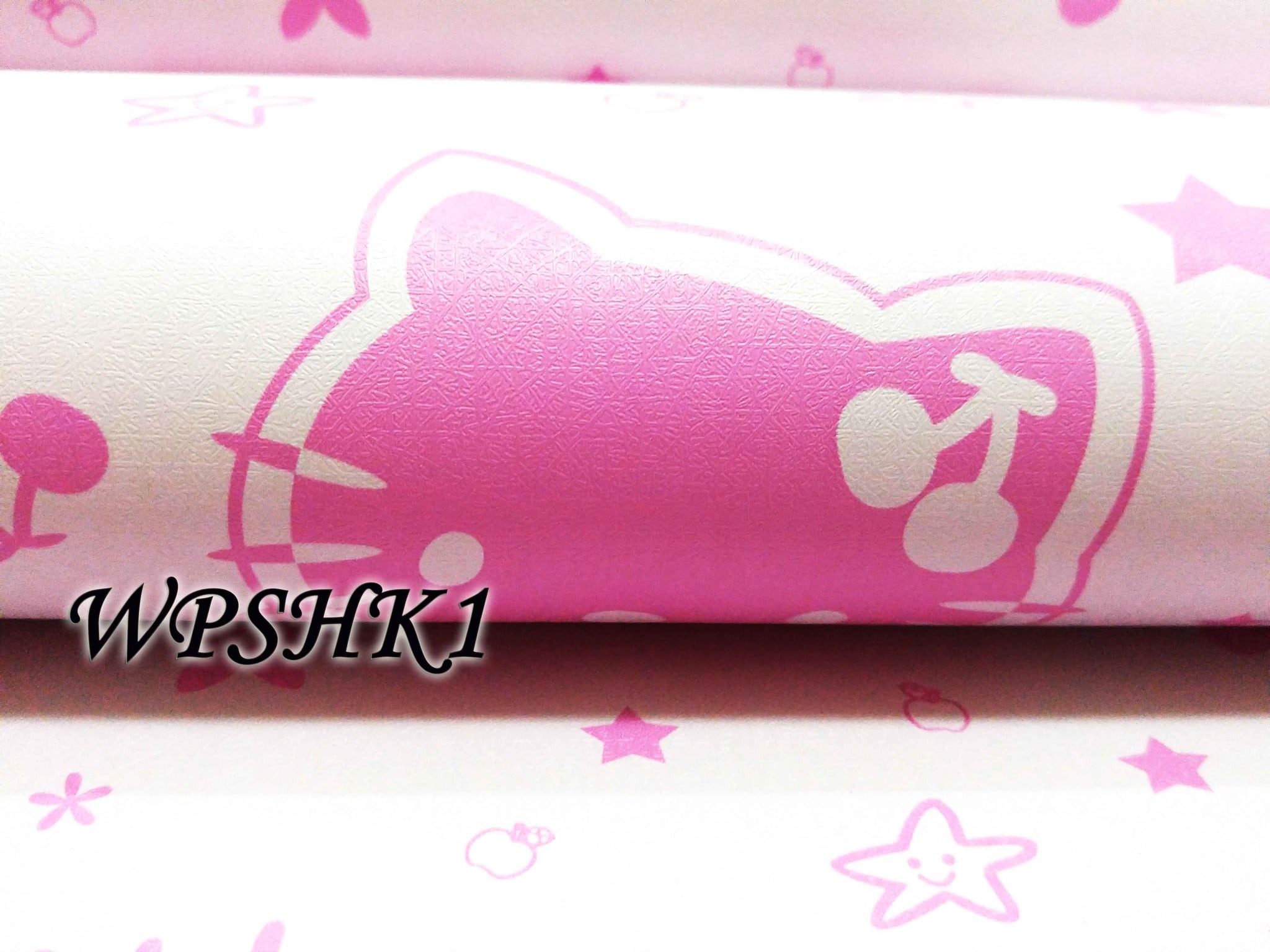 Stok Terbaru Wallpaper Sticker 45cmx5m Wpshk1 Pink - Heart , HD Wallpaper & Backgrounds