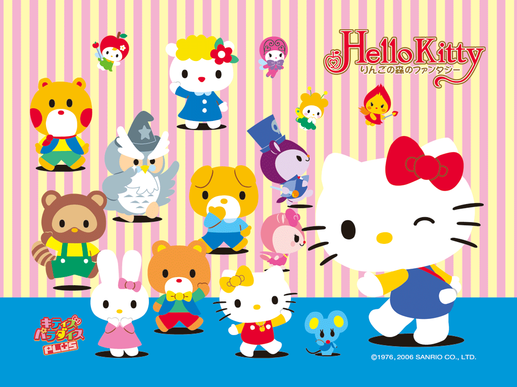 Hello Kitty And Friends Wallpapers - Sanrio Hello Kitty And Friends , HD Wallpaper & Backgrounds