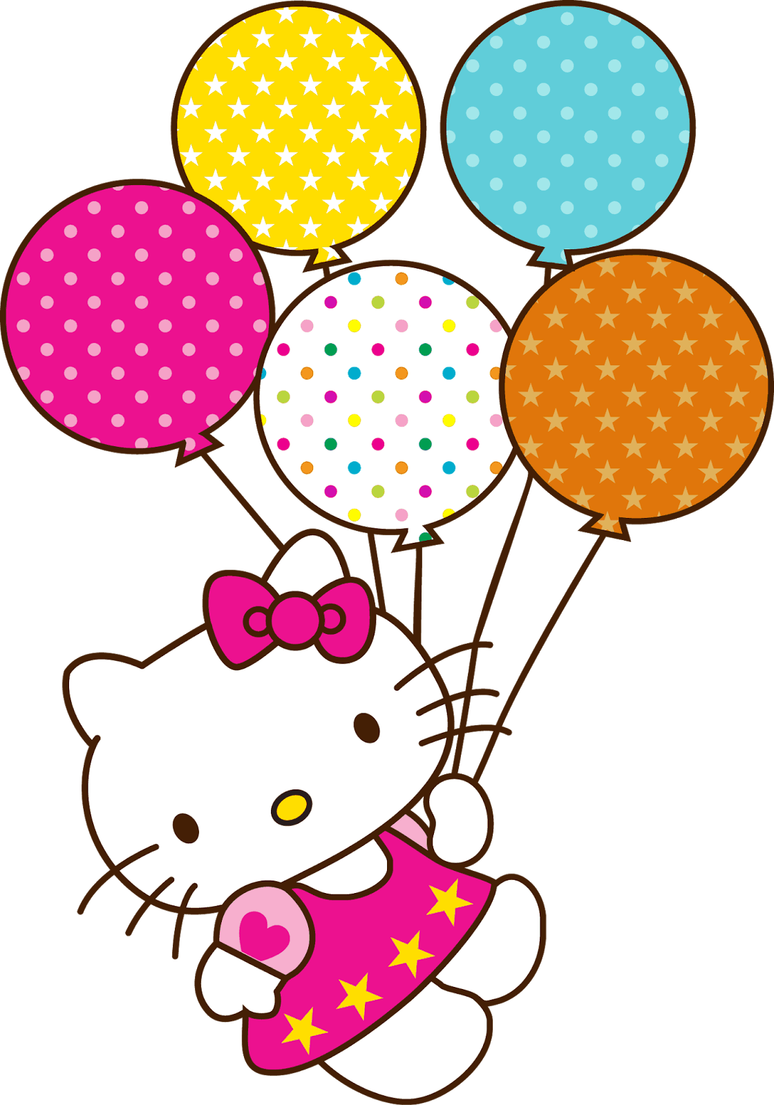 Hello Kitty Party Png - Hello Kitty Birthday Background , HD Wallpaper & Backgrounds