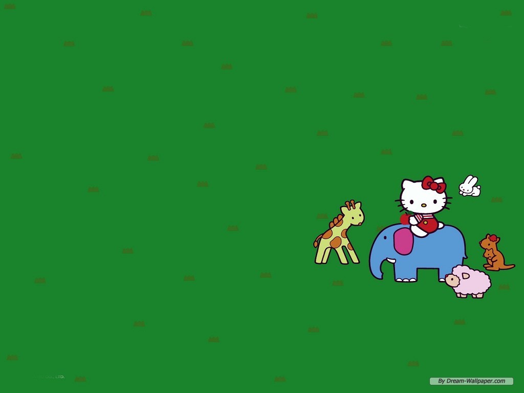 Free Cartoon Wallpaper - Hello Kitty , HD Wallpaper & Backgrounds