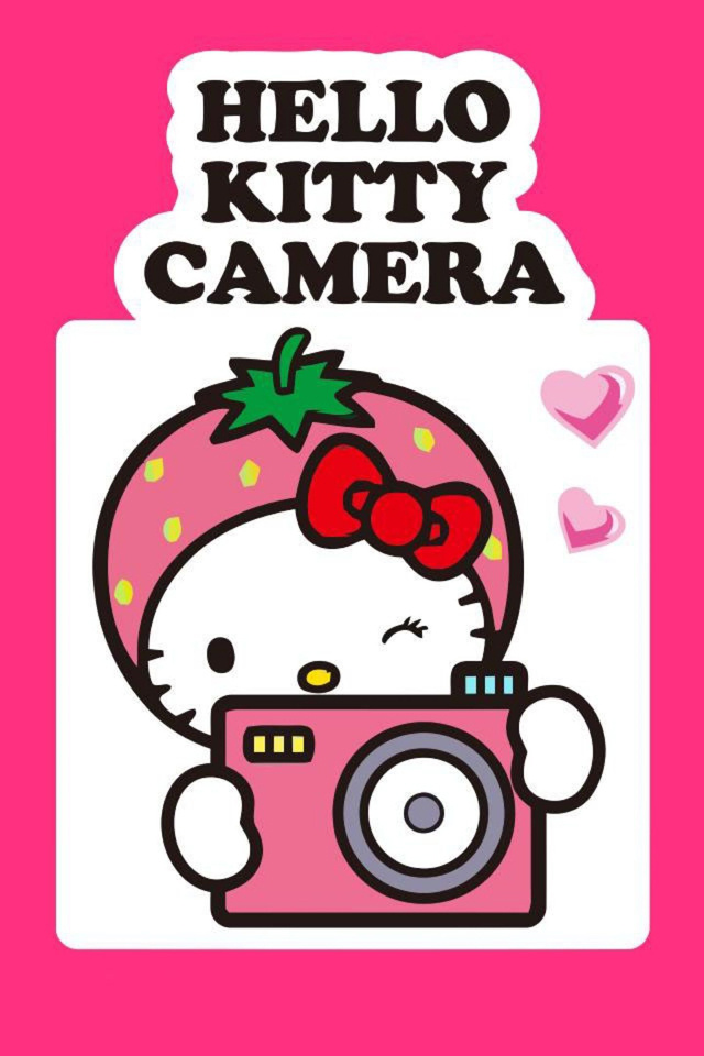 Hello Kitty Camera - Hello Kitty Stickers Whatsapp , HD Wallpaper & Backgrounds