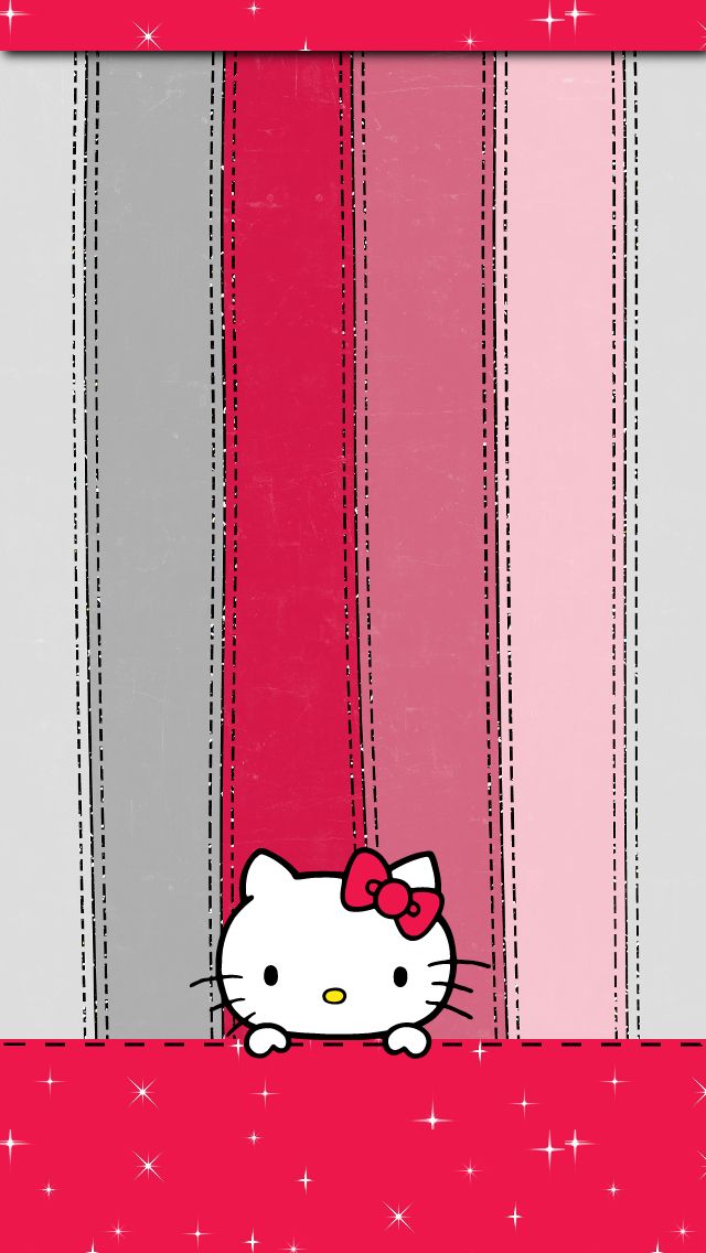Red Hello Kitty - Hello Kitty Red For Iphone , HD Wallpaper & Backgrounds