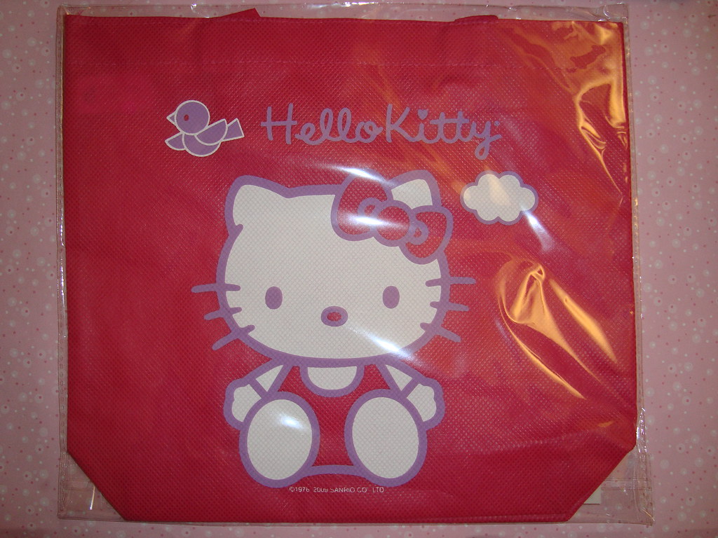 Hello Kitty Red Tote - Cat , HD Wallpaper & Backgrounds