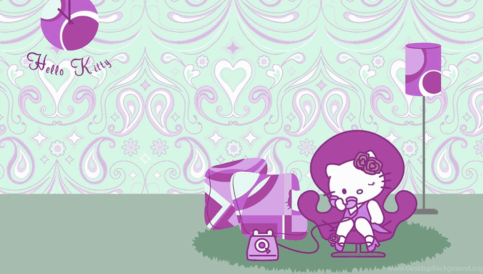 Android Hd - Hello Kitty Purple Wallpaper For Iphone , HD Wallpaper & Backgrounds