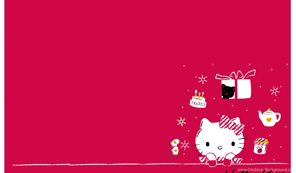 Playstation - - Birthday Hello Kitty Background , HD Wallpaper & Backgrounds