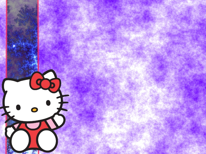 Hello Kitty Violet Background , HD Wallpaper & Backgrounds